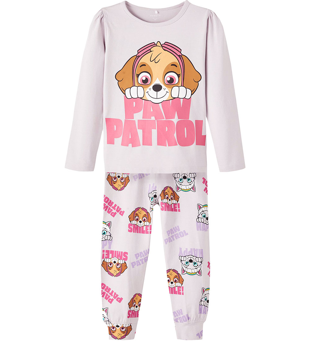 Name It Nattøj - Noos - NmfJum PawPatrol - Orchid Hush m. Print