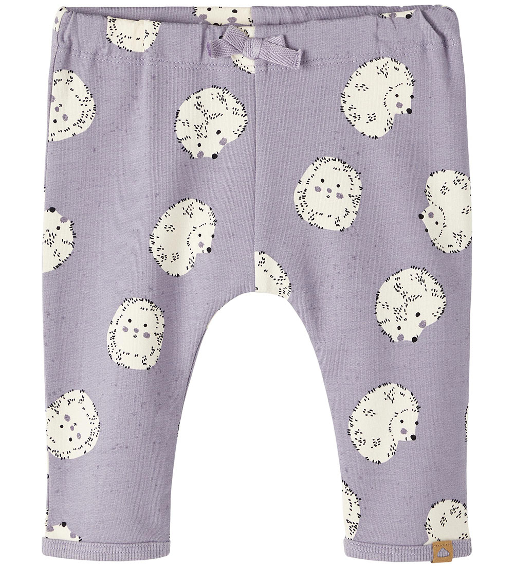 Name It Sweatpants - NbfKianne - Lavender Gray