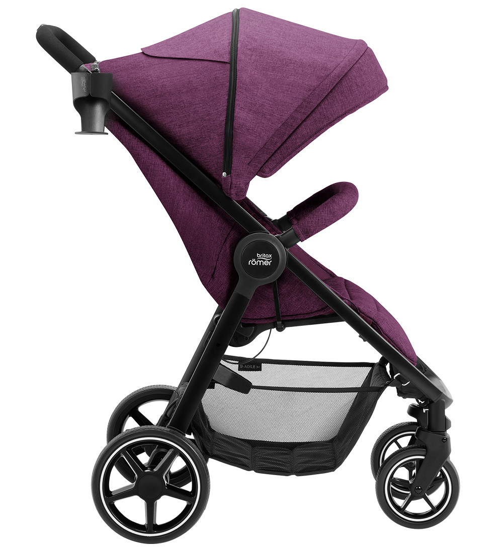 Britax Römer Klapvogn - B-Agile M - Cherry Wine/Black