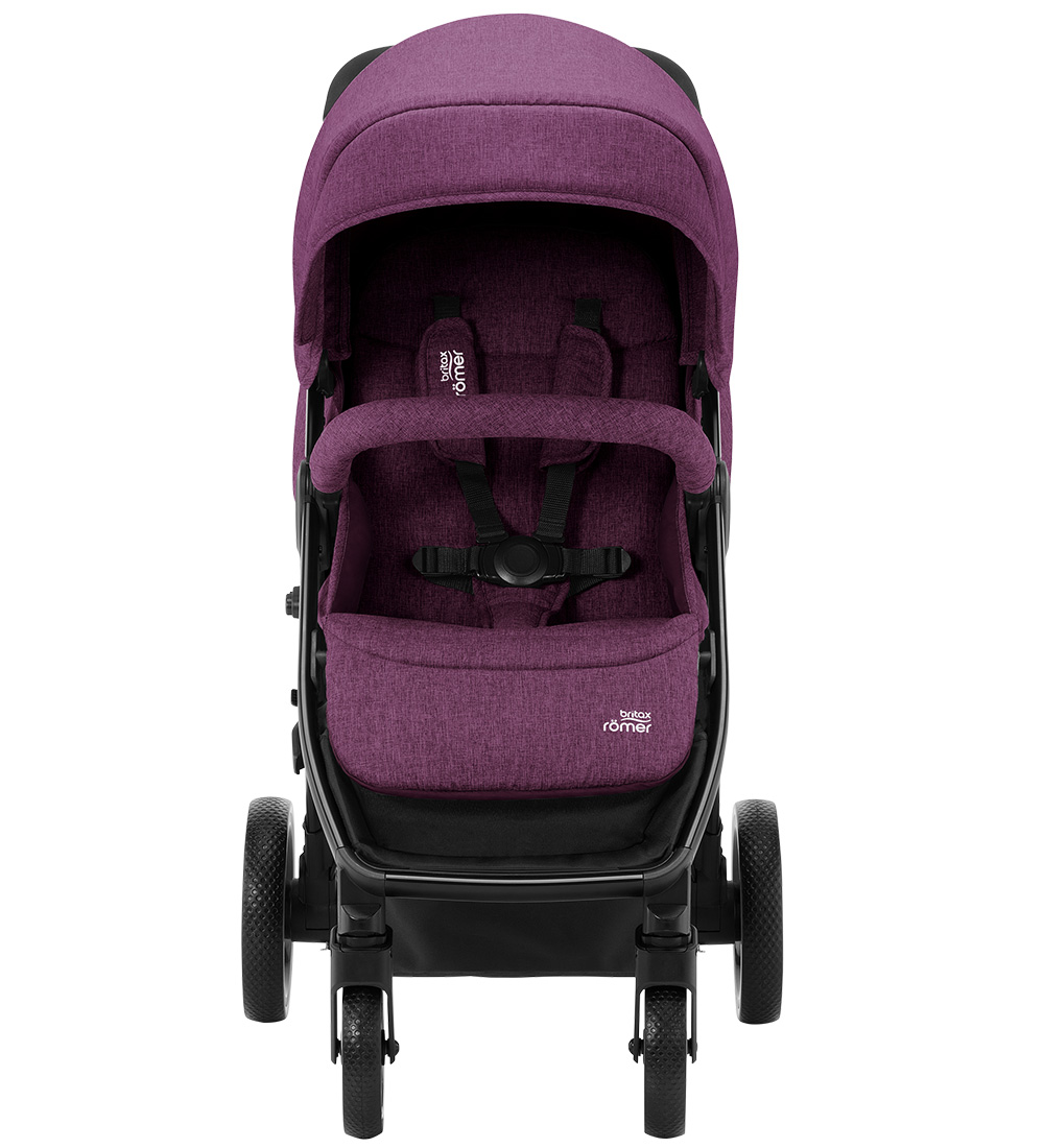 Britax Römer Klapvogn - B-Agile M - Cherry Wine/Black