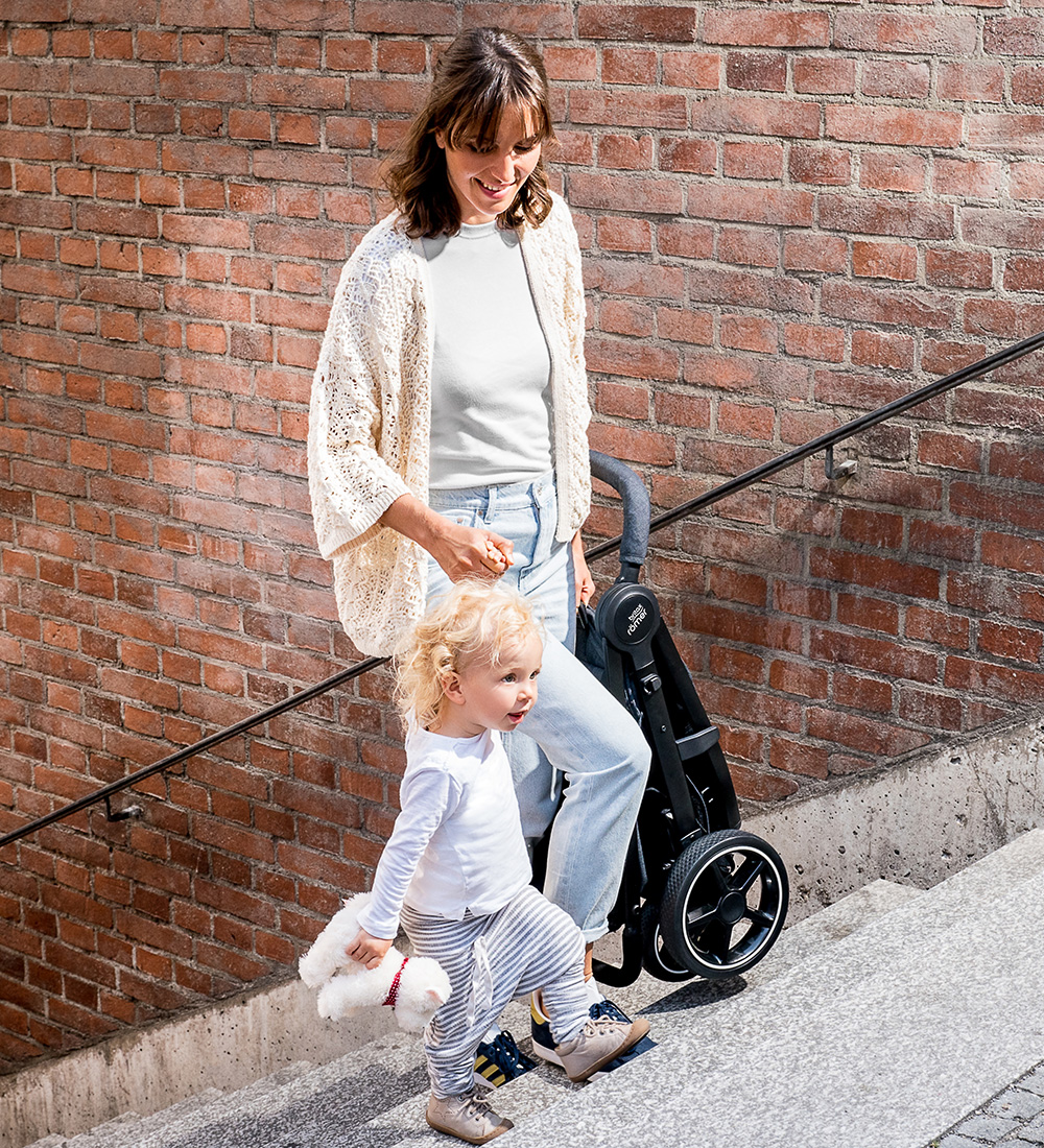 Britax Römer Klapvogn - B-Agile M - Cherry Wine/Black