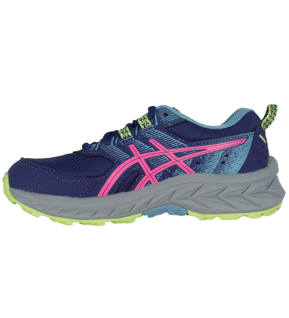 Asics Sko - Pre Venture 9 GS - Deep Ocean/Hot Pink
