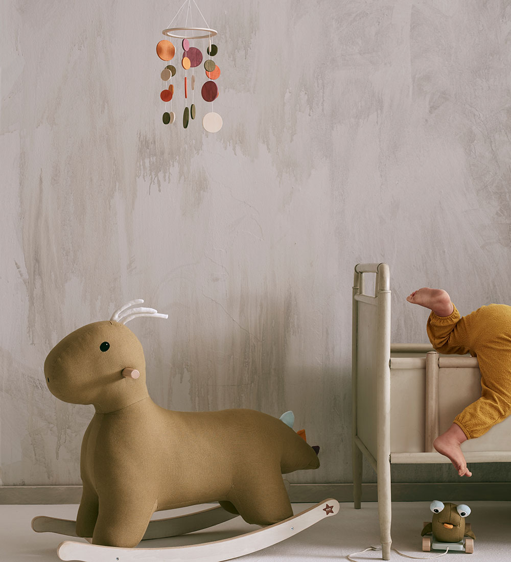Kids Concept Gyngehest - Dino - Grøn