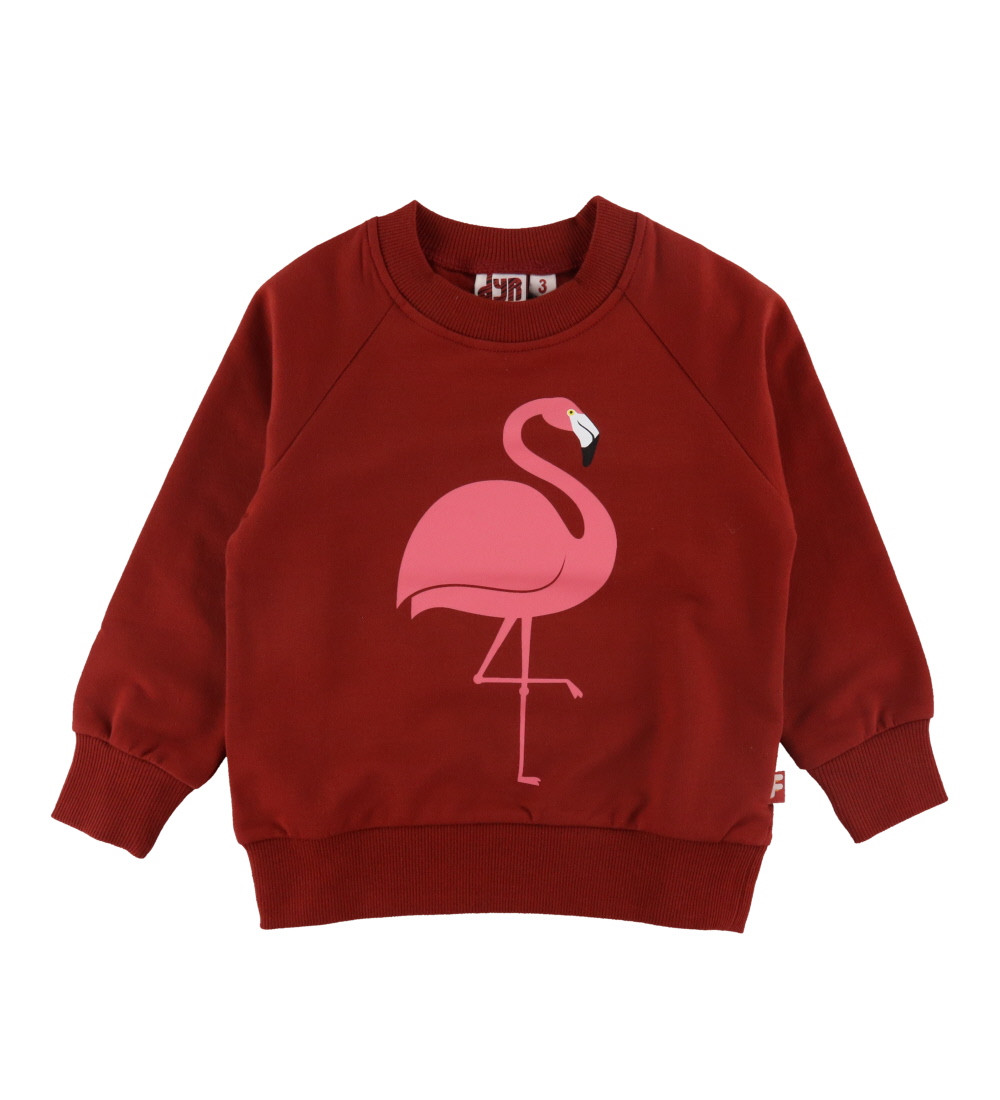 DYR-Cph Sweatshirt - DYRBellow - Dark Red Flamingo