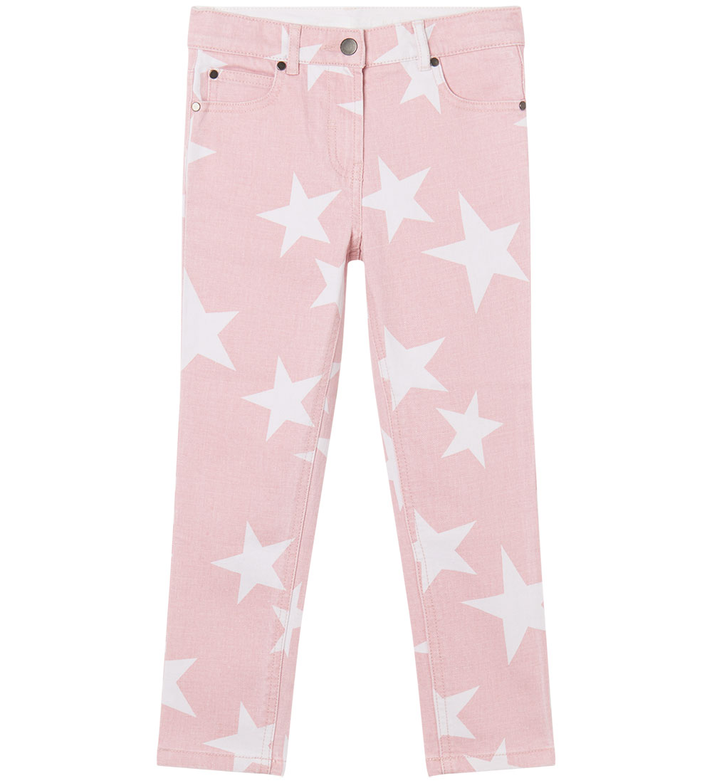 Stella McCartney Kids Jeans - Rosa m. Stjerner
