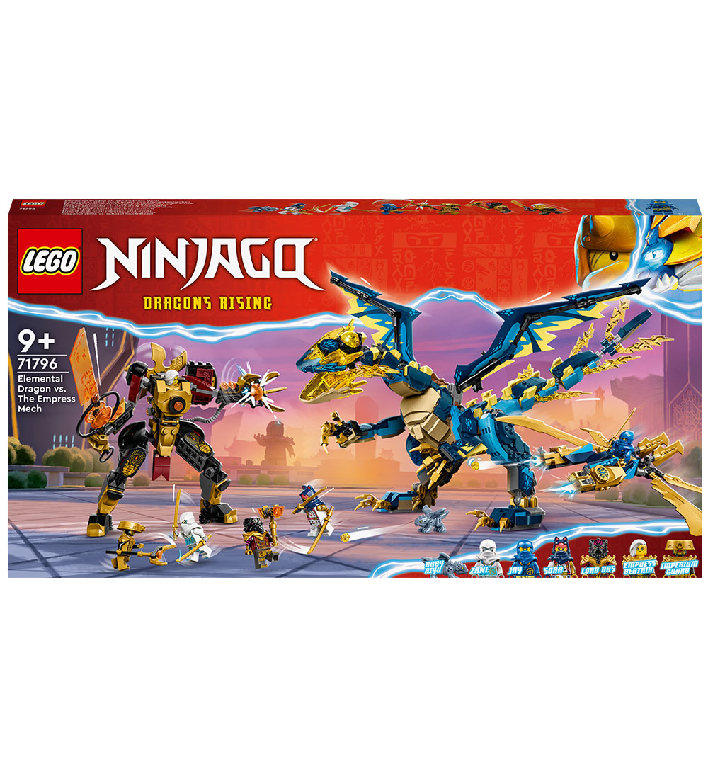 LEGO® Ninjago - Elementdrage mod kejserinde... 71796 - 1038 Dele