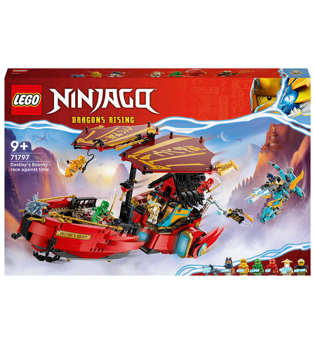 LEGO® Ninjago - Skæbnebåden - Kapløb Med Tiden 71797 - 1739 Dele