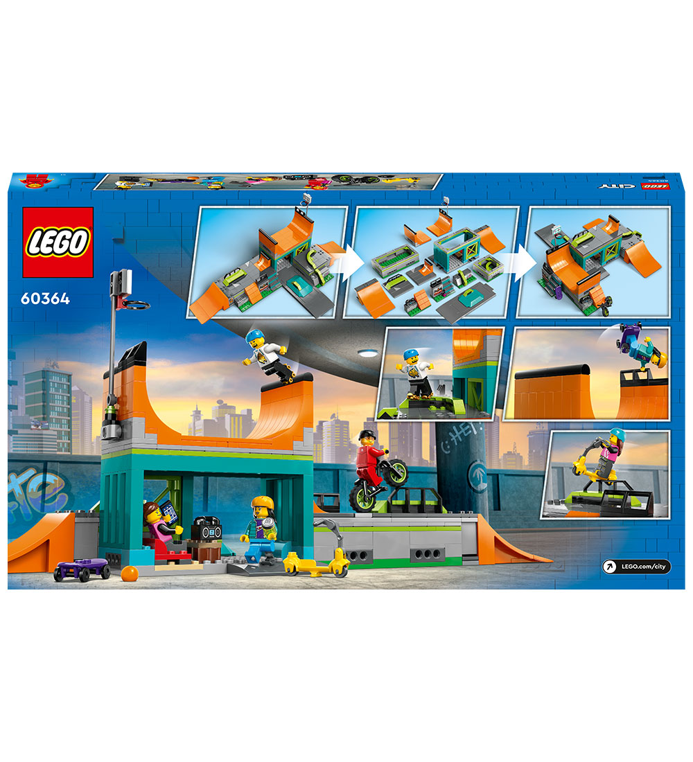 LEGO® City - Gade-skatepark 60364 - 454 Dele