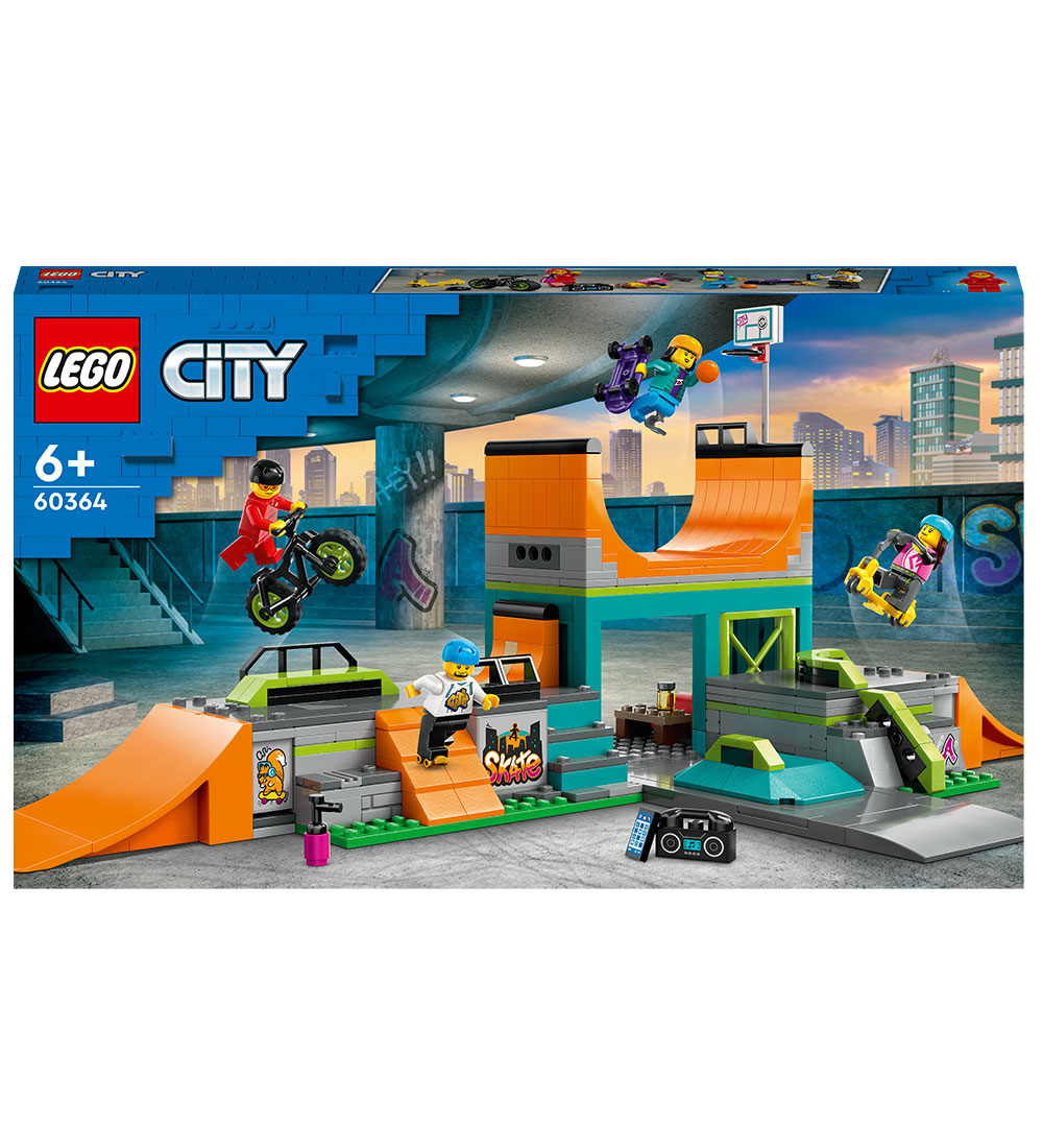 LEGO® City - Gade-skatepark 60364 - 454 Dele