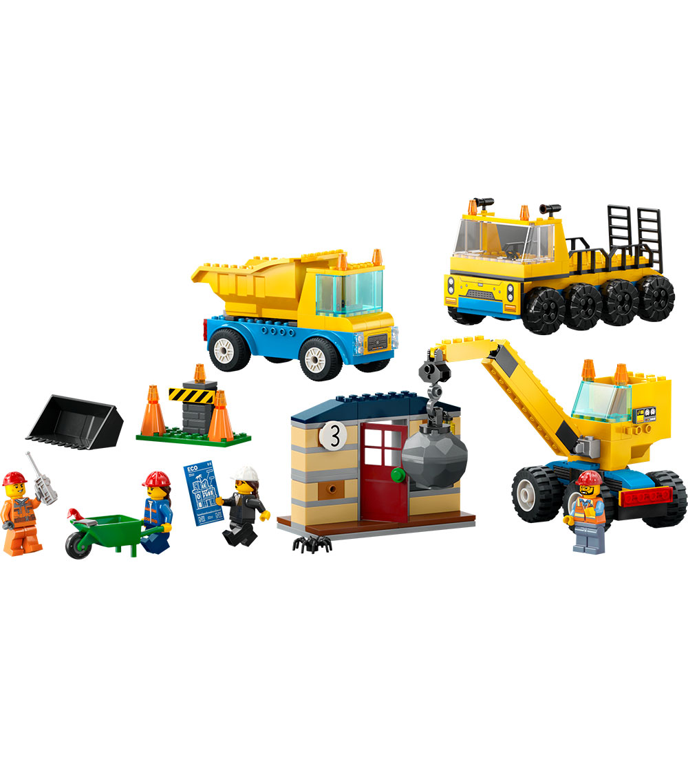 LEGO® City - Entreprenørmaskiner Og Nedrivningskran 60391 - 235