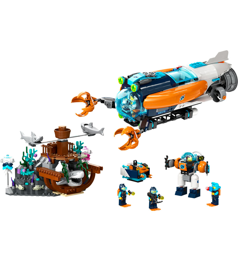 LEGO® City - Dybhavsudforsknings-ubåd 60379 - 842 Dele