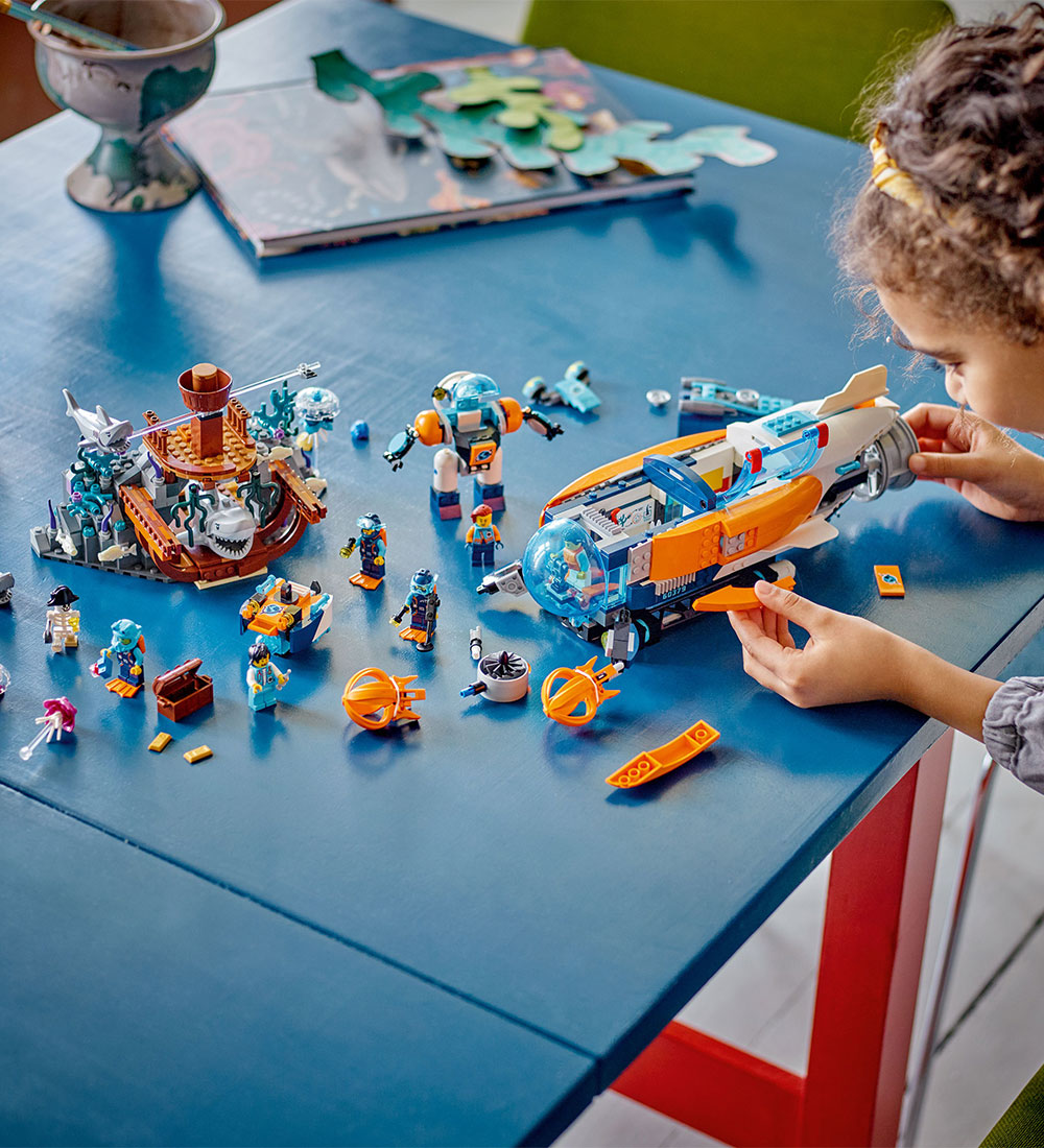 LEGO® City - Dybhavsudforsknings-ubåd 60379 - 842 Dele