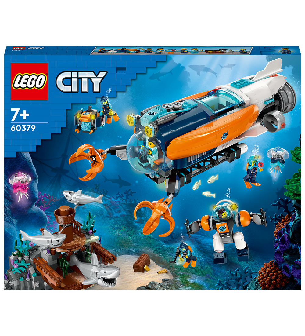 LEGO® City - Dybhavsudforsknings-ubåd 60379 - 842 Dele