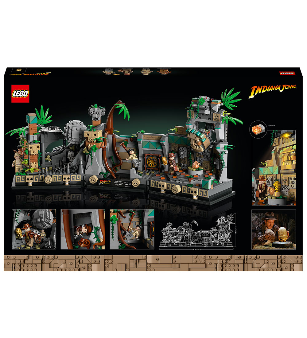 LEGO® Indiana Jones - Den Gyldne Afguds Tempel 77015 - 1545 Dele