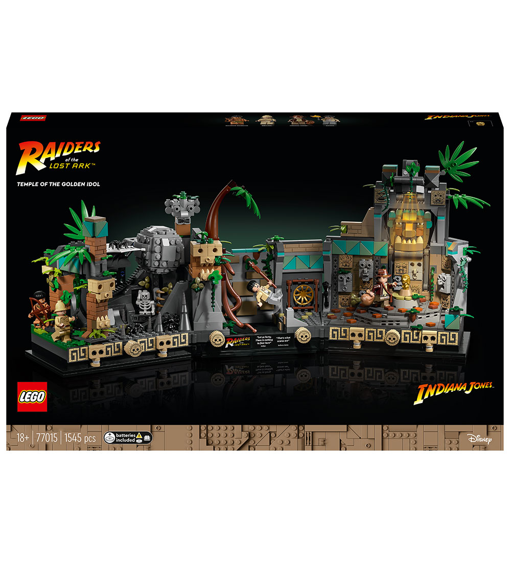LEGO® Indiana Jones - Den Gyldne Afguds Tempel 77015 - 1545 Dele