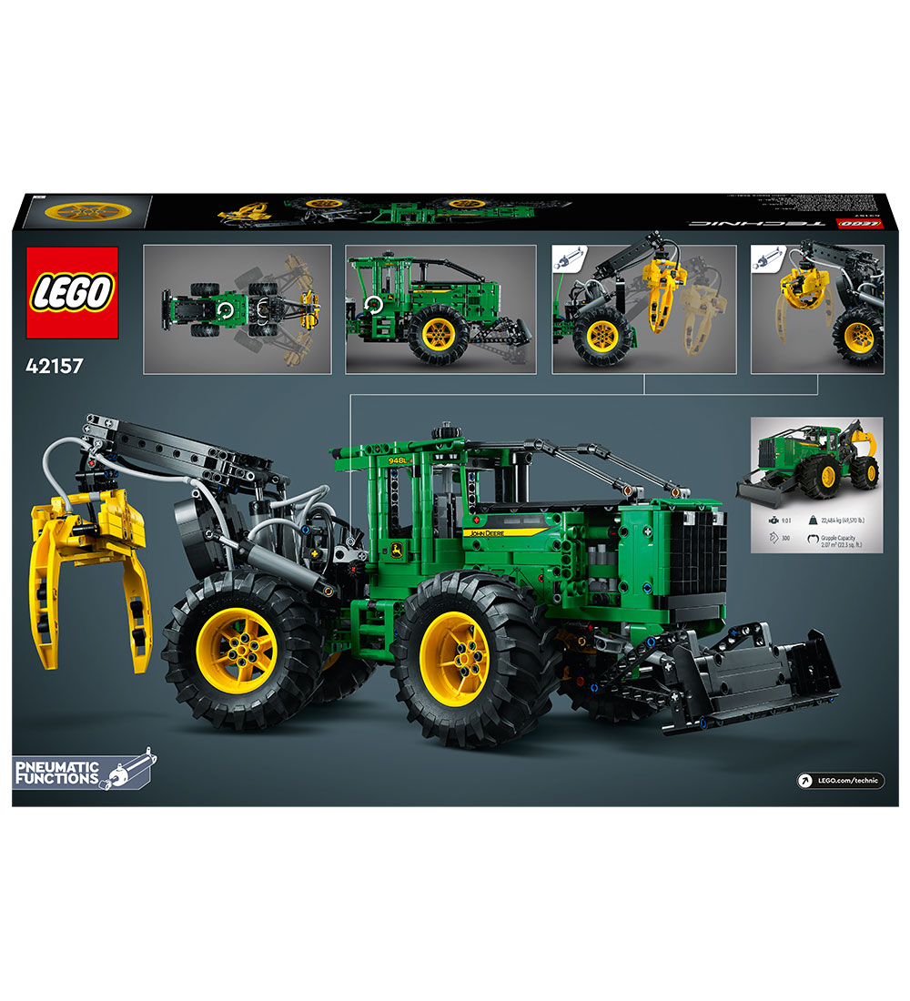 LEGO® Technic - John Deere 948L-II Skovmaskine 42157 - 1492 Dele