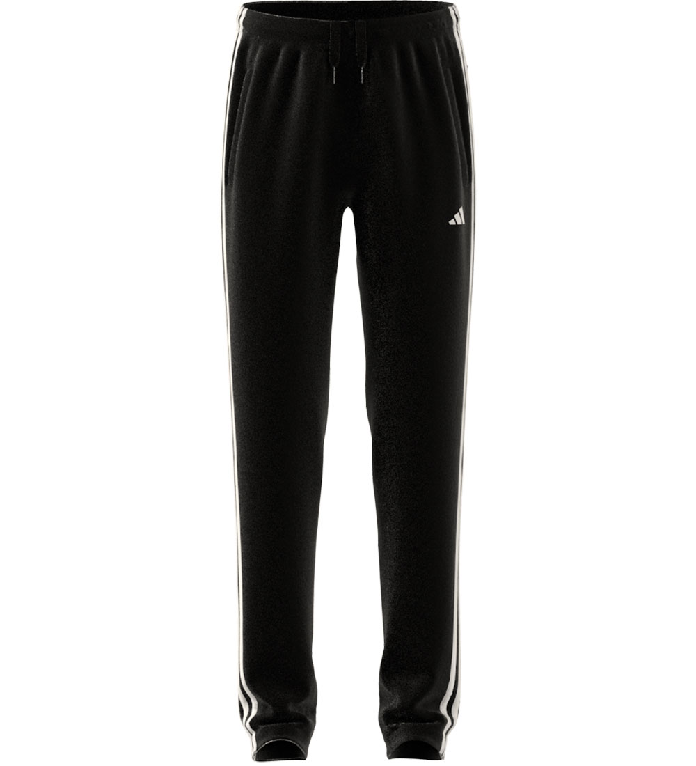 adidas Performance Sweatsæt - Cardigan/Bukser - Sort/Hvid/Grå