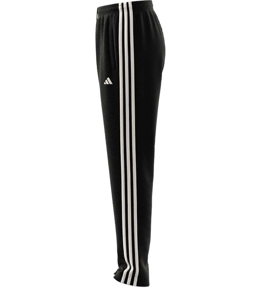 adidas Performance Sweatsæt - Cardigan/Bukser - Sort/Hvid/Grå