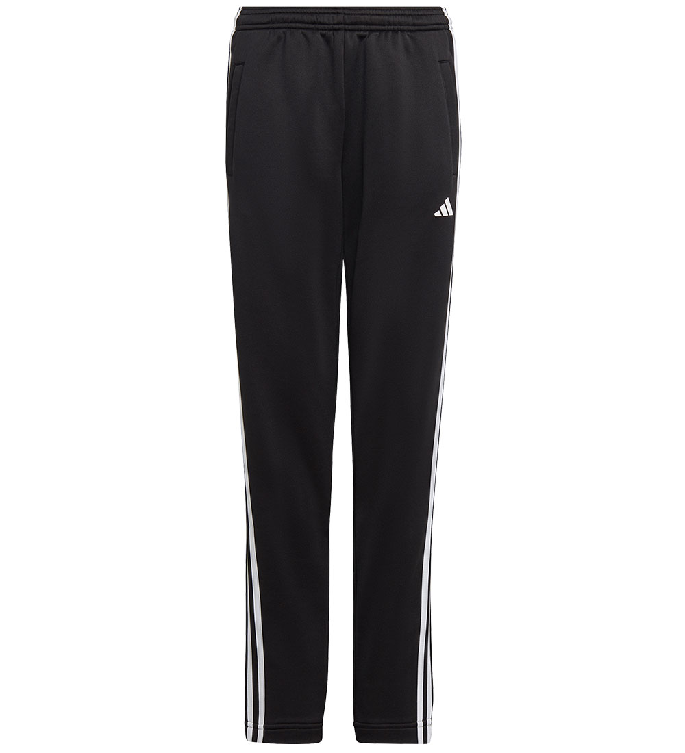 adidas Performance Trningsbukser - U TR-ES 3S - Sort/Hvid