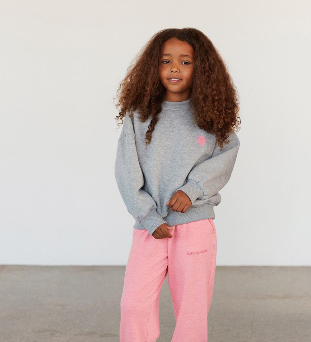 Sofie Schnoor Girls Sweatshirt - Grey Melange