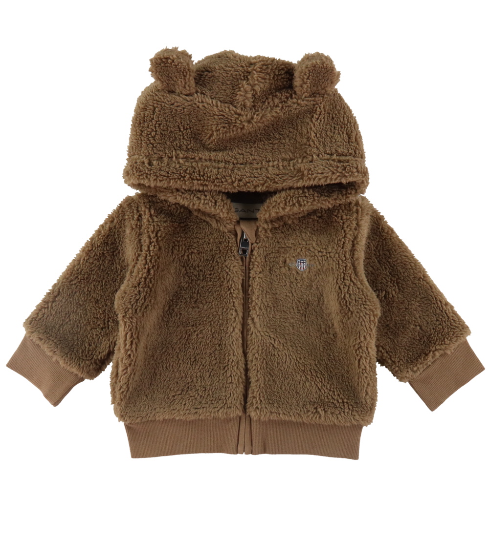 GANT Fleecest - Shield - Cocoa Brown