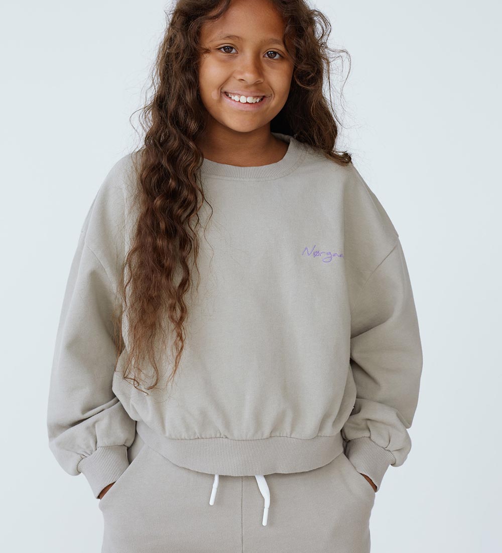 Mads Nørgaard Sweatshirt - Sally - Laurel Oak