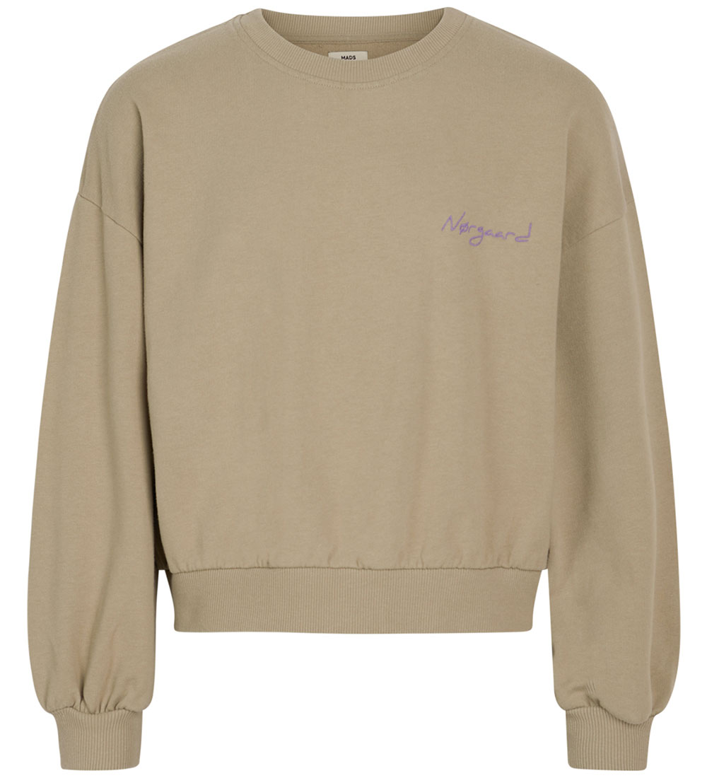Mads Nørgaard Sweatshirt - Sally - Laurel Oak