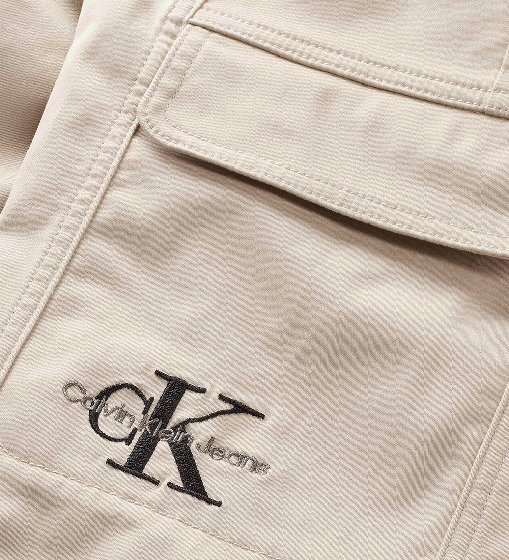 Calvin Klein Bukser - Cargo - Classic Beige