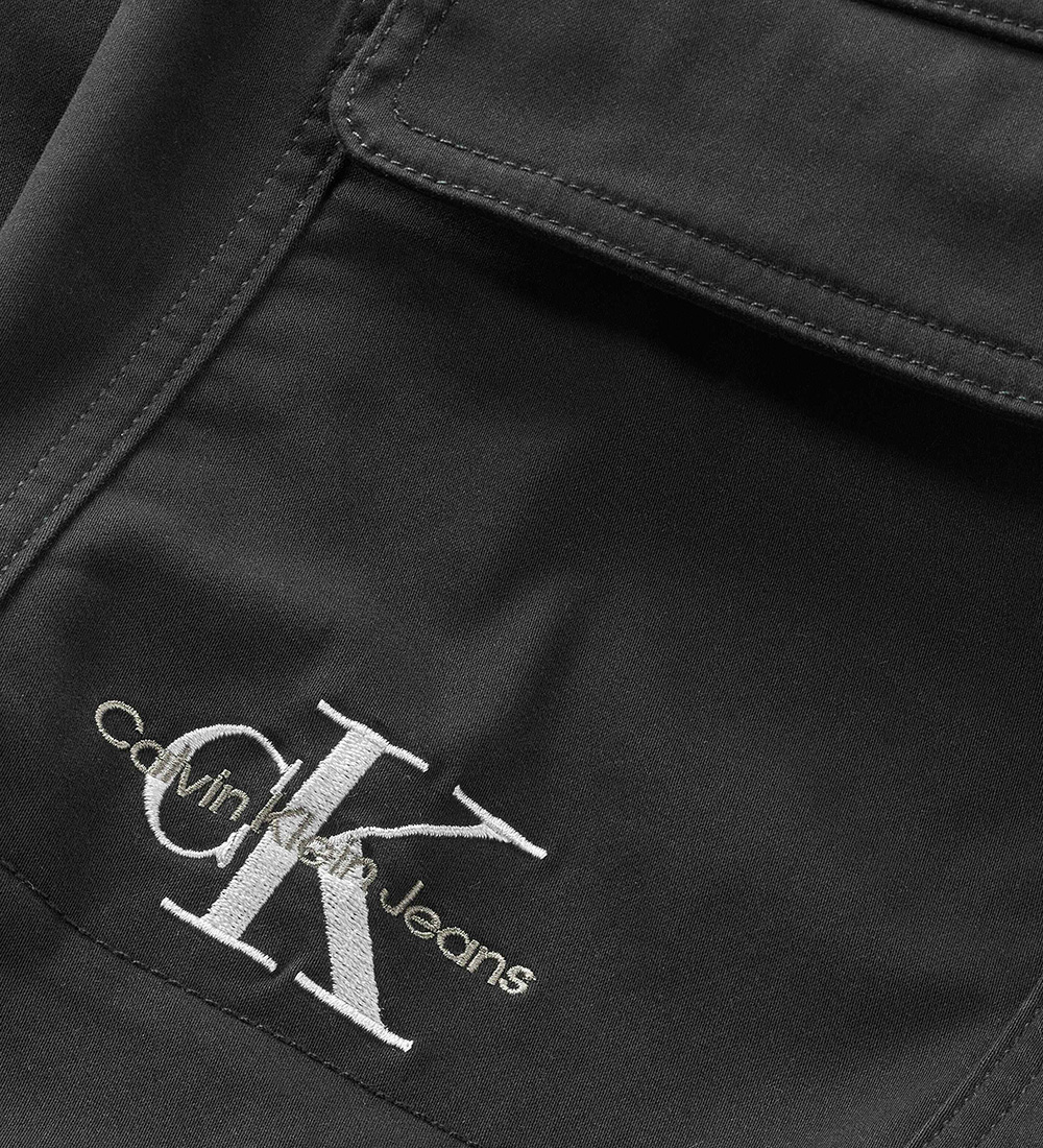 Calvin Klein Bukser - Cargo - Sort
