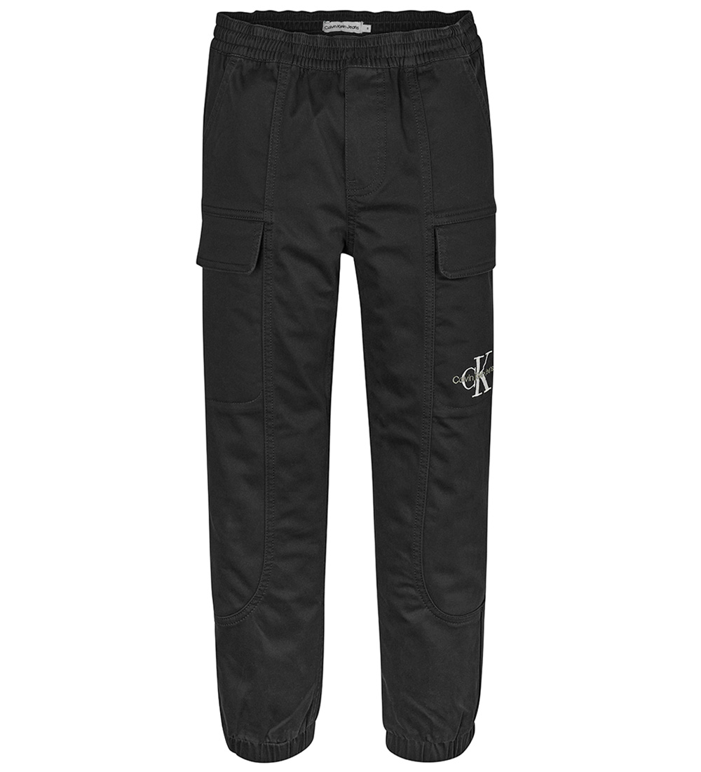 Calvin Klein Bukser - Cargo - Sort