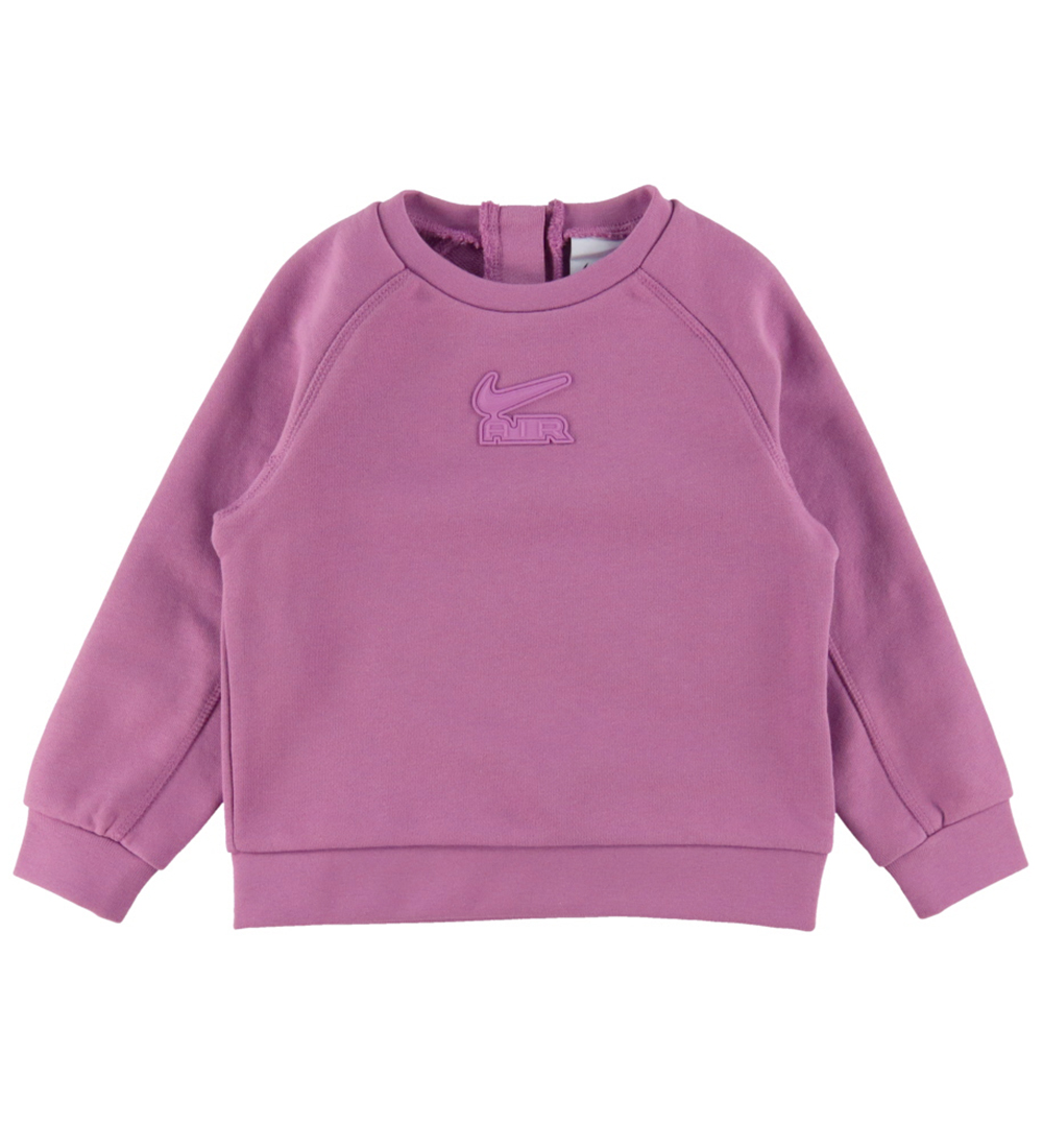 Nike Sweatsæt - Sweatshirt/Sweatpants - Rush Fuchsia