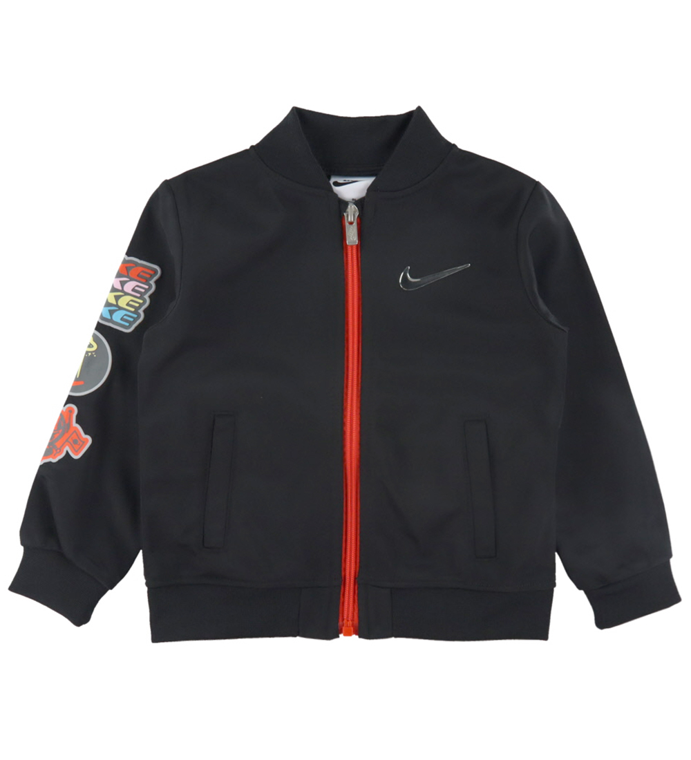 Nike Træningssæt - Cardigan/Bukser - Sort