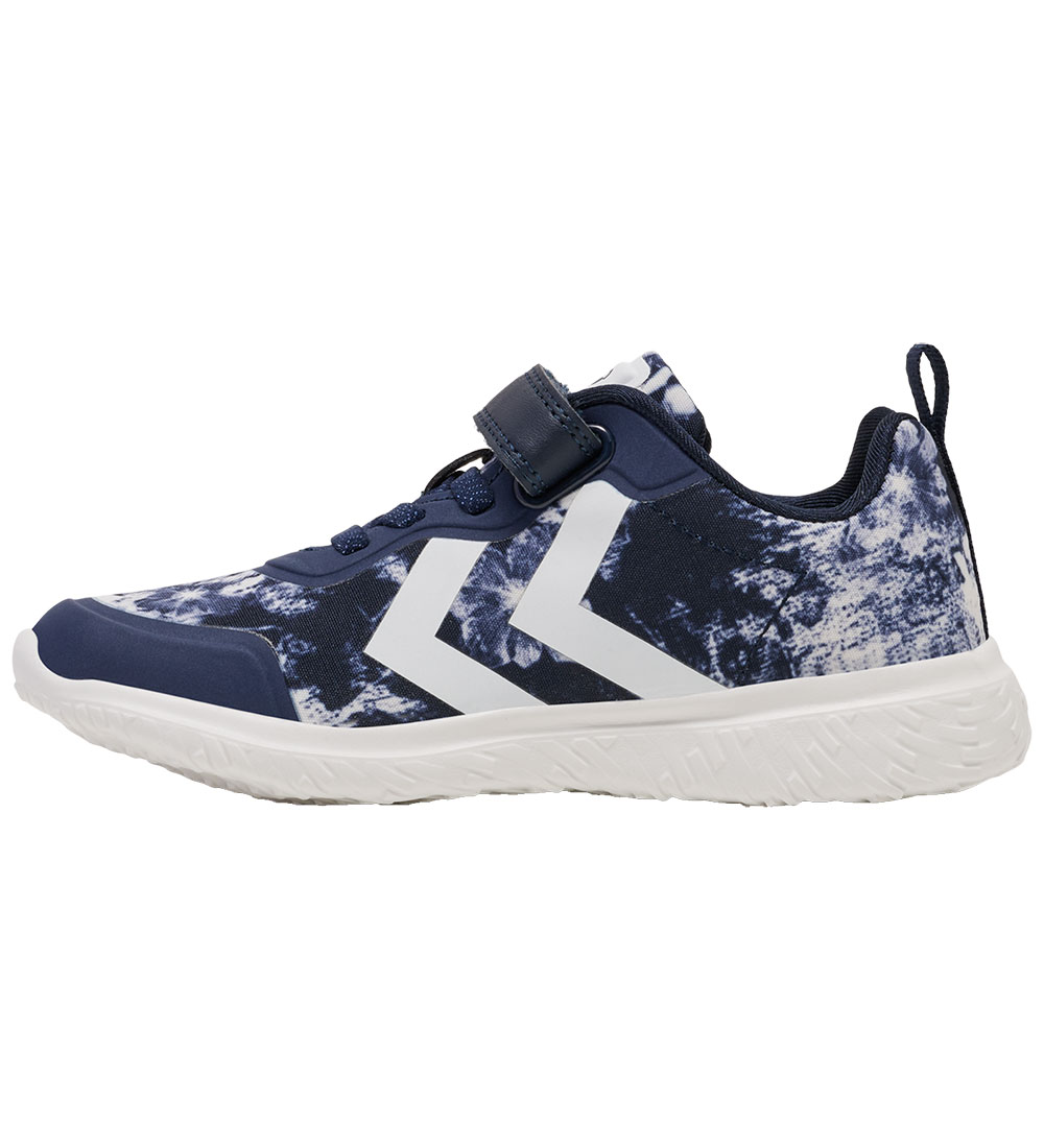 Hummel Sko - Actus Print Recycled Jr - Black Iris