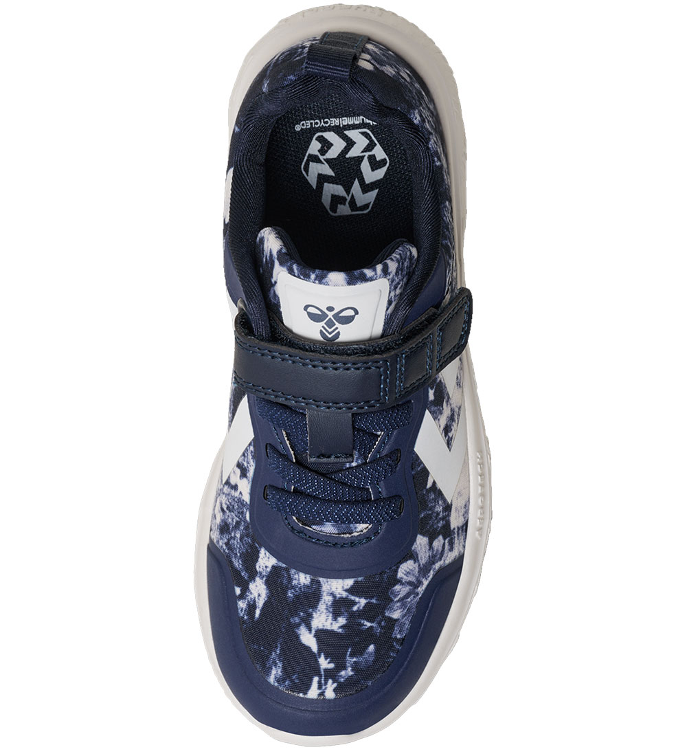 Hummel Sko - Actus Print Recycled Jr - Black Iris