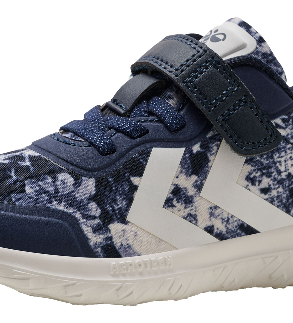 Hummel Sko - Actus Print Recycled Jr - Black Iris