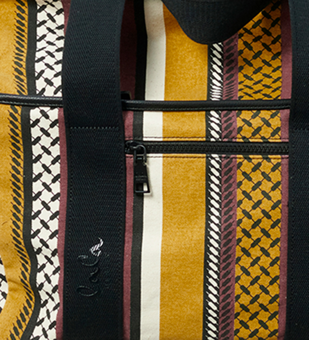 Lala Berlin Taske - Big Bag Muriel - Multicolor Toffee