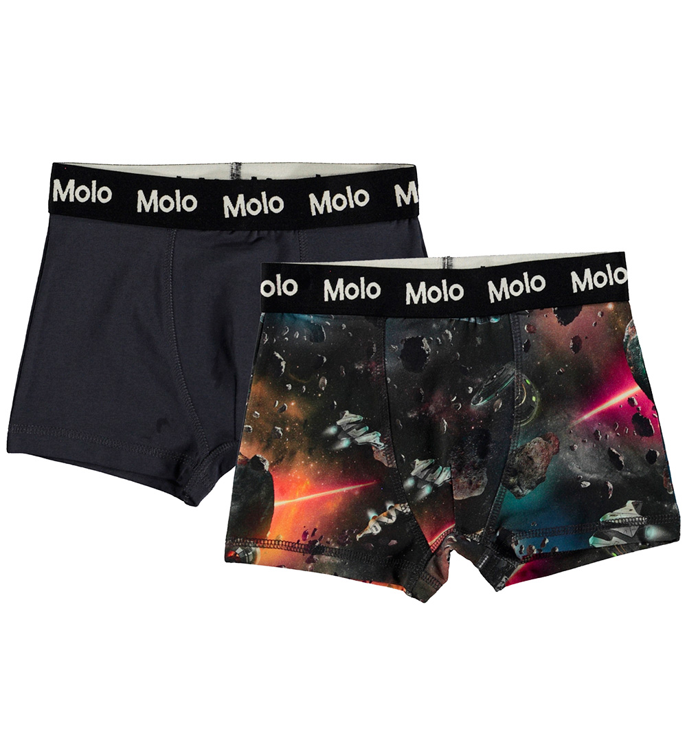 Molo Boxershorts - Justin - 2-pak - Space Sky