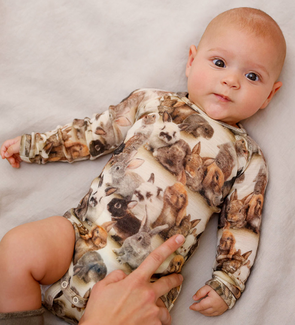 Molo Body l/æ - Uld - Farai - Baby Rabbits