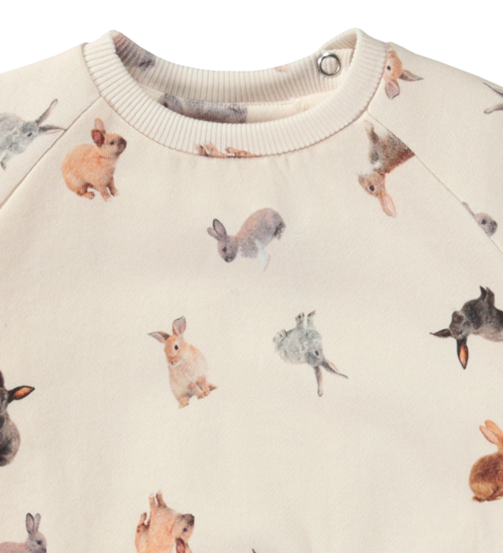 Molo Sweatshirt - Disc - Jumping Bunnies