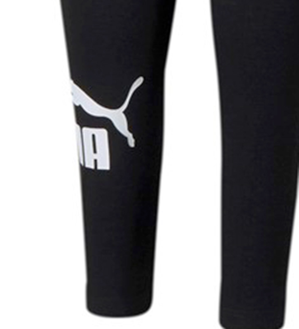 Puma Leggings - ESS Logo - Sort