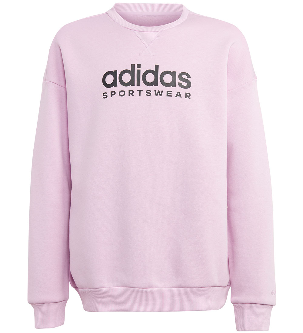 adidas Performance Sweatshirt - J ALL SZN CREW - Rosa