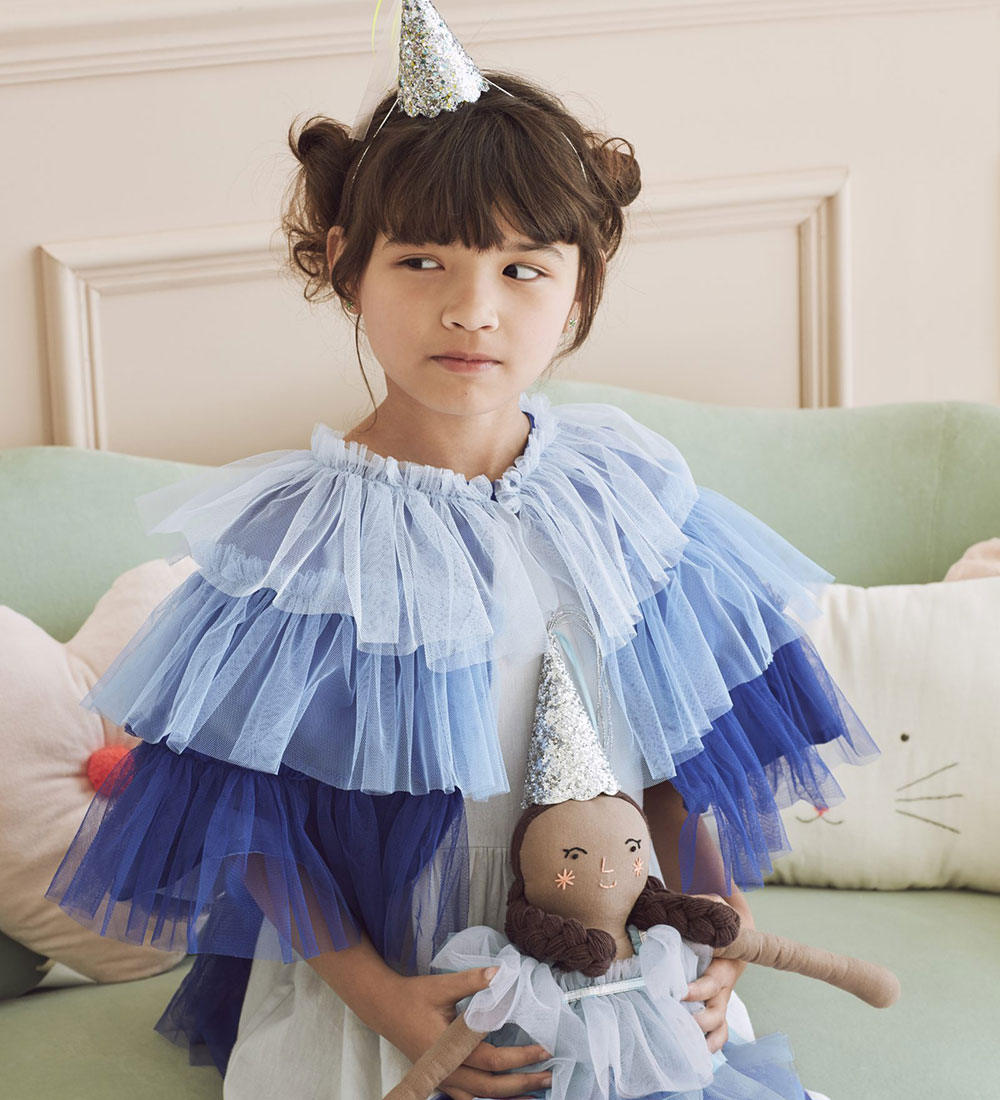 Meri Meri Udklædning - Blue Bird Cape Dress Up