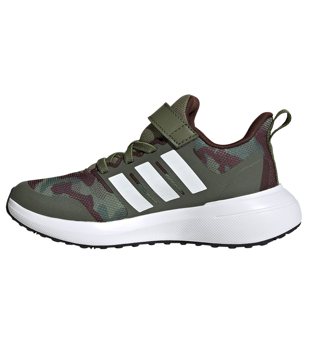 adidas Performance Sko  - FortaRun 2.0 EL K - Army Grøn/Hvid