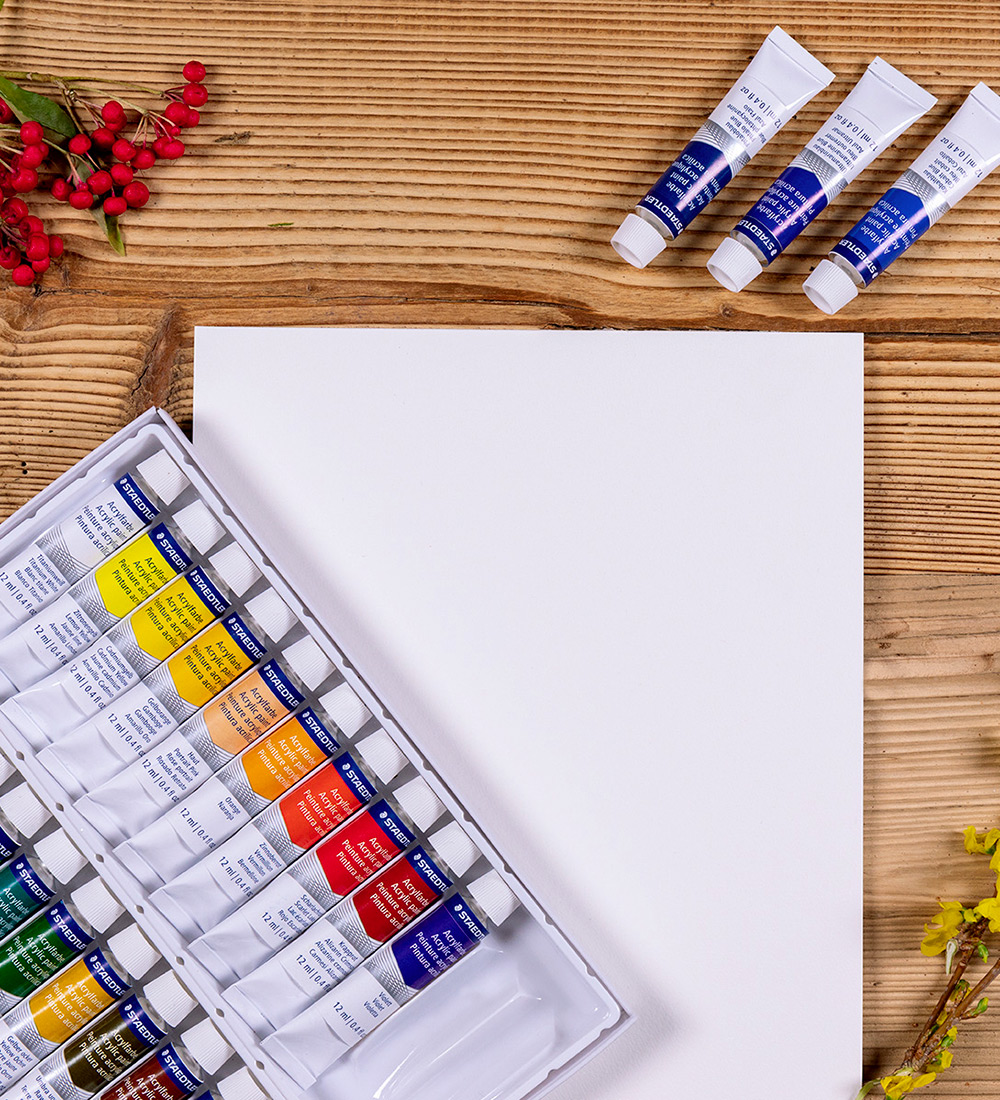 Staedtler Akryl Maling - 24 stk - 12 ml