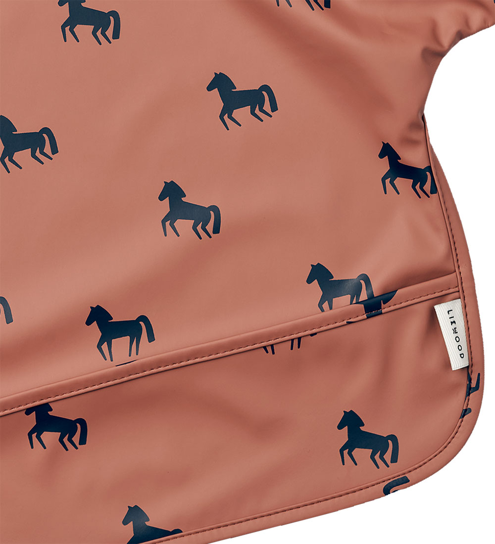 Liewood Forklæde - Merle - PU - Horses/Dark Rosetta