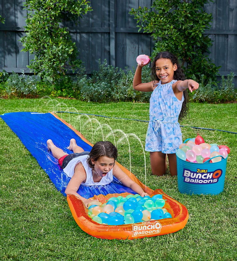 Bunch O Balloons Vandlegetøj - Water Slide Wipeout m. 100+ Vandb