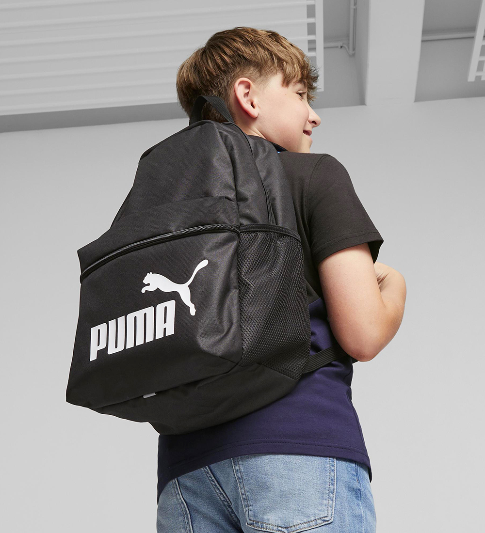 Puma Rygsæk - Phase - Sort m. Logo