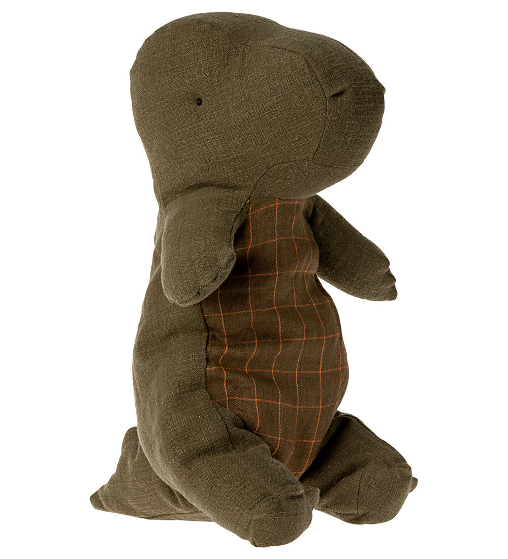 Maileg Bamse - Gantosaurus i Æg - Medium - 37 cm - Forrest Green