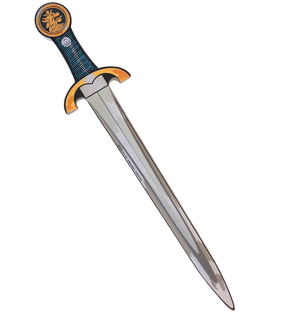Liontouch Udklædning - Noble Knight-sæt - Sværd & Skjold - Blå