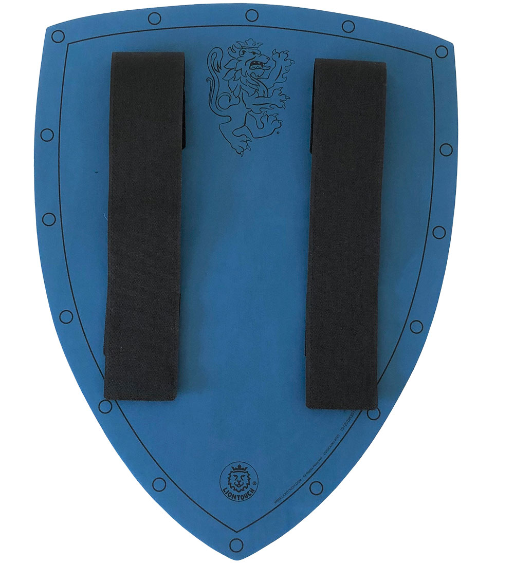 Liontouch Udklædning - Noble Knight-sæt - Sværd & Skjold - Blå
